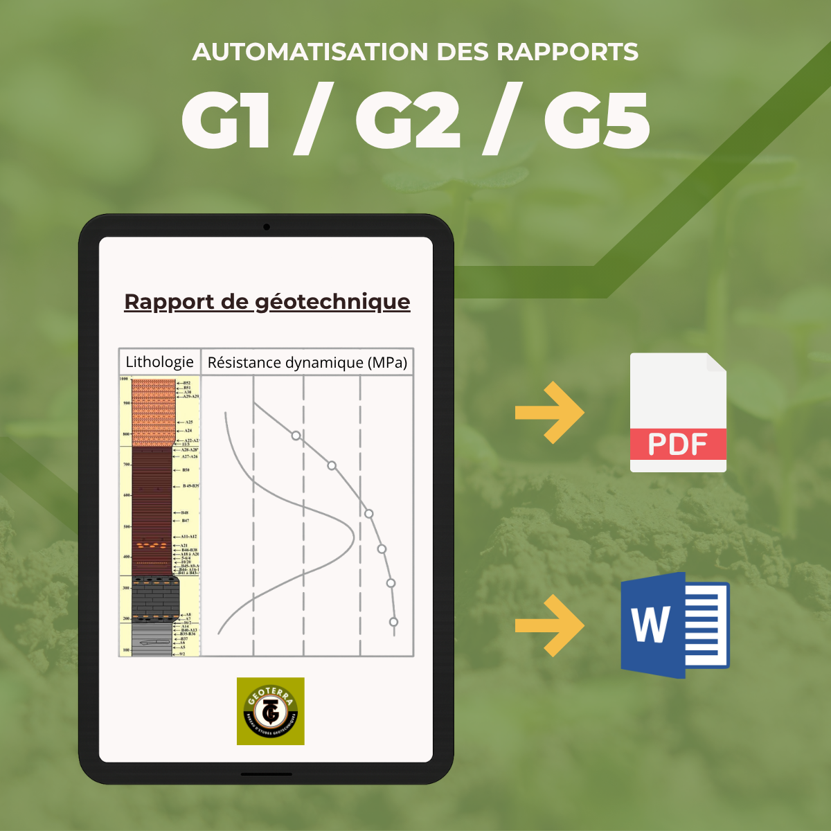 Lire la suite à propos de l’article Logiciel sur-mesure pour GEOTERRA